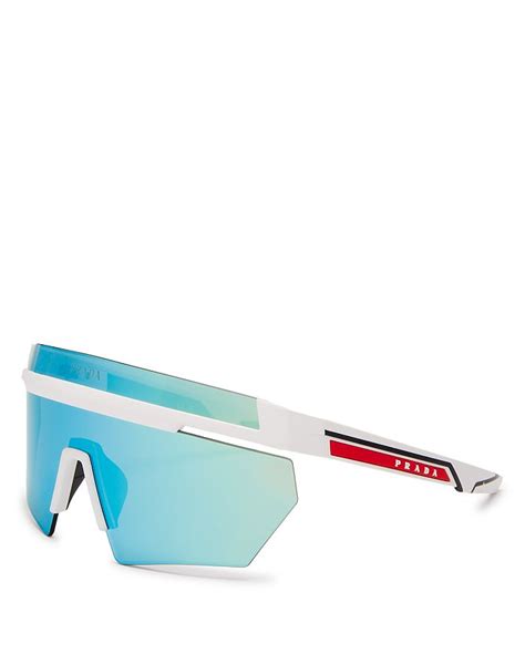 Prada Shield Sunglasses, 130mm .